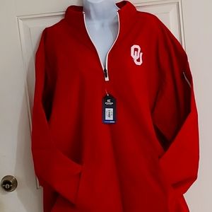 OKLAHOMA SOONERS PULL OVER JACKET
